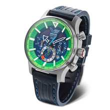 Vostok-Europe Expedition North Pole 'Polar Spruce' VR42-595A733 Watch (Leather and Silicone)