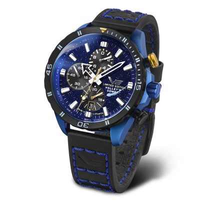 Vostok-Europe 'Halley's Comet' Limited Edition 6S10-320E694 Watch