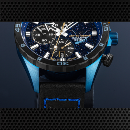 Vostok-Europe 'Halley's Comet' Limited Edition 6S10-320E694 Watch