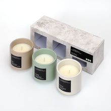 French Connection Stone Range Trio of Candles Gift Set - 3 x 140g