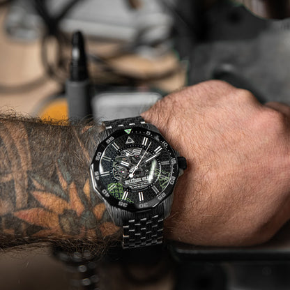 Vostok-Europe 'Gelezinis Vilkas' Iron Wolf 2024 Limited Edition Automatic NH72-225E764 Watch