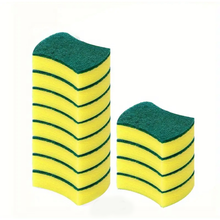 12 Pieces Multifunctional Cleaning Sponge; Double-Sided Scouring Pad for Household Cleaning