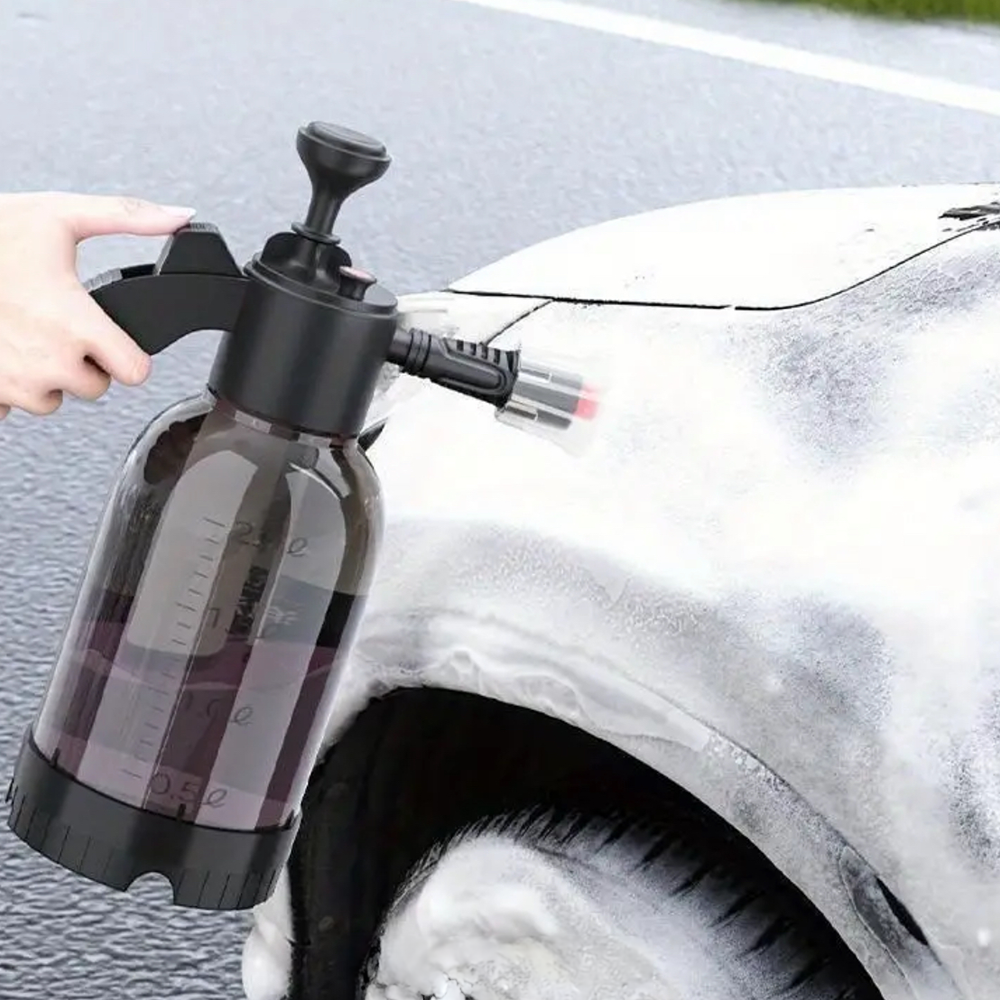 High Pressure Foam Spray Bottle 2L for Car, Van and Caravan Cleaning