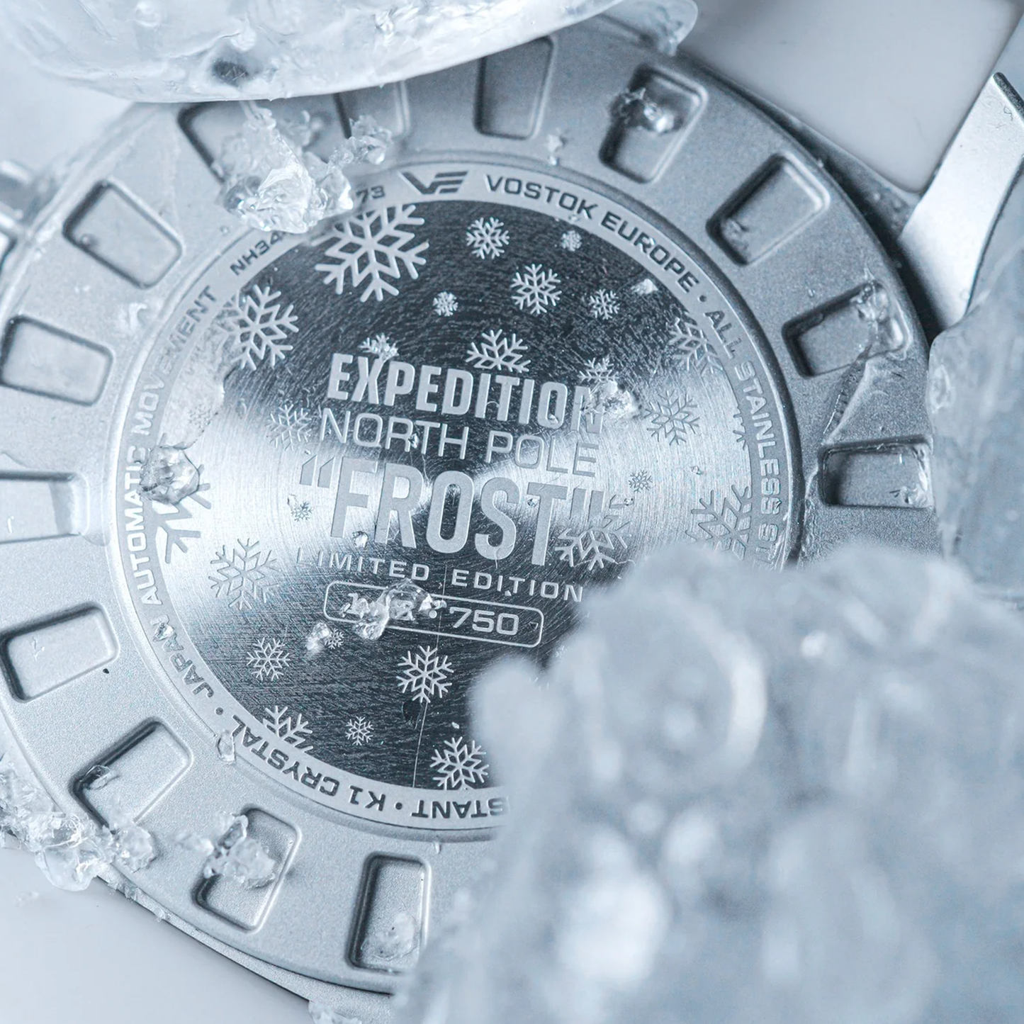 Vostok-Europe Expedition North Pole 'Frost' NH34-595A773 Watch