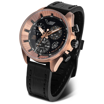 Vostok-Europe 'Solar Eclipse' Limited Edition 6S30-325E728 Watch